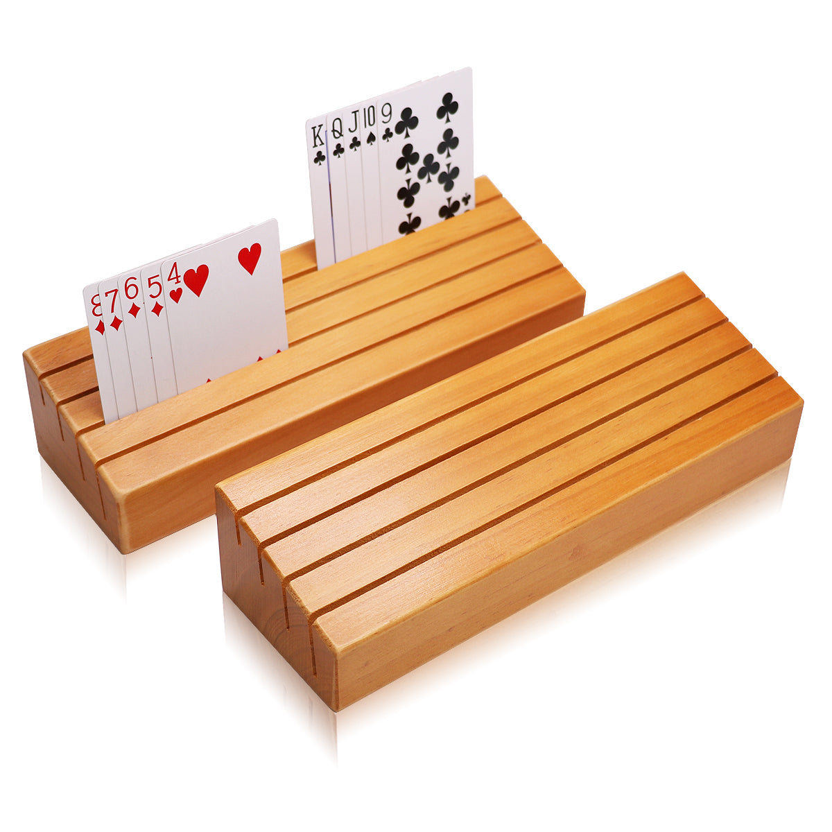Custom Triple Deck Wood Playing Card Box – Trout Workshop